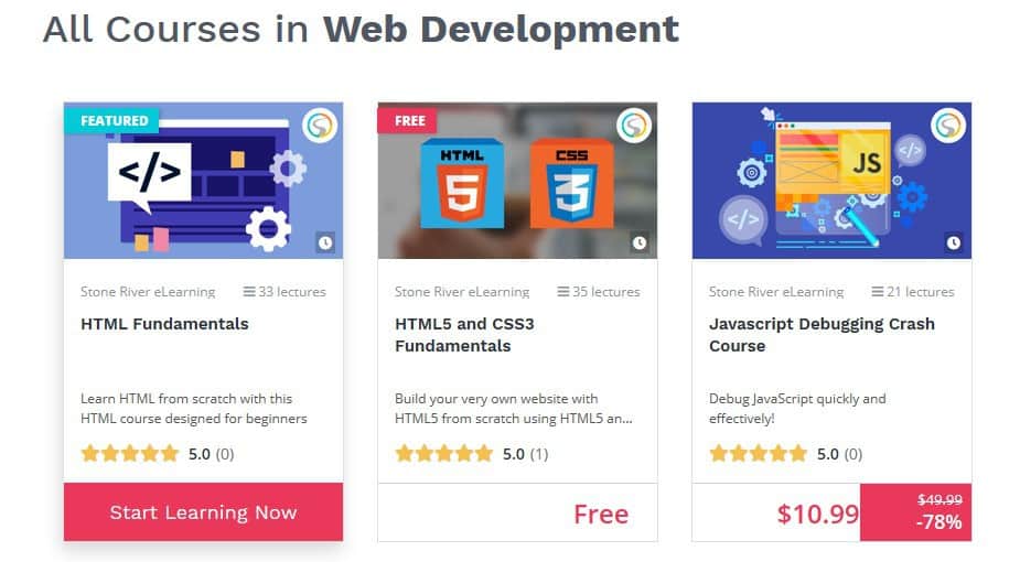 Website development courses on BitDegree