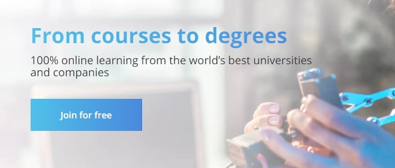 Degree and Courses on Coursera