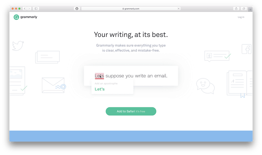 Grammarly is one of the popular grammar checker tools